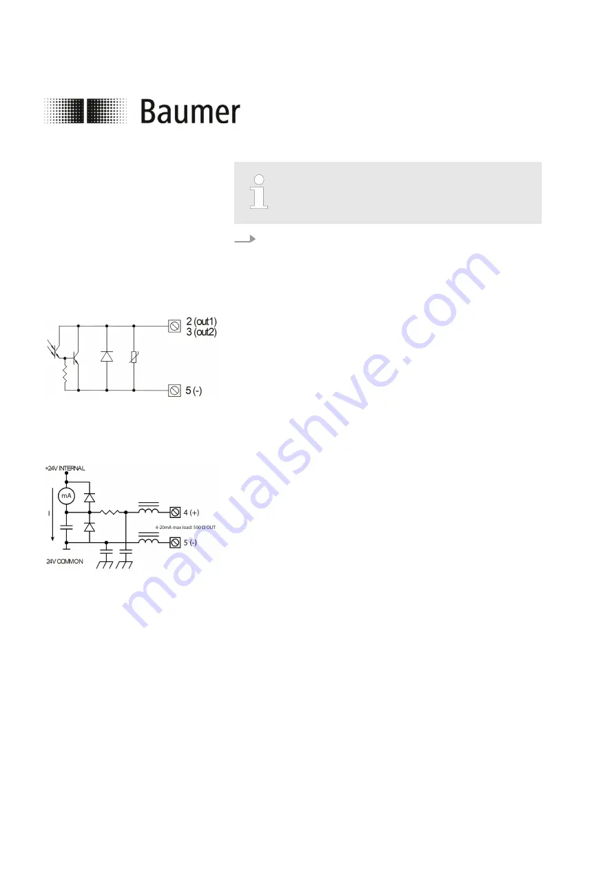 Baumer PF55S Operation Manual Download Page 40