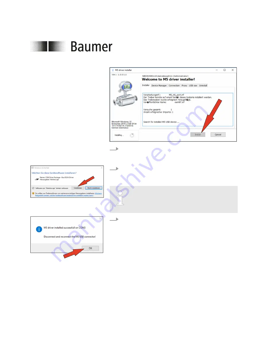 Baumer PF55S Operation Manual Download Page 45