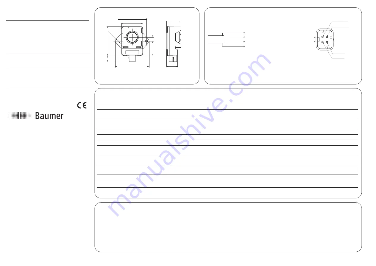 Baumer R600V.DAE0-11188367 Manual Download Page 1