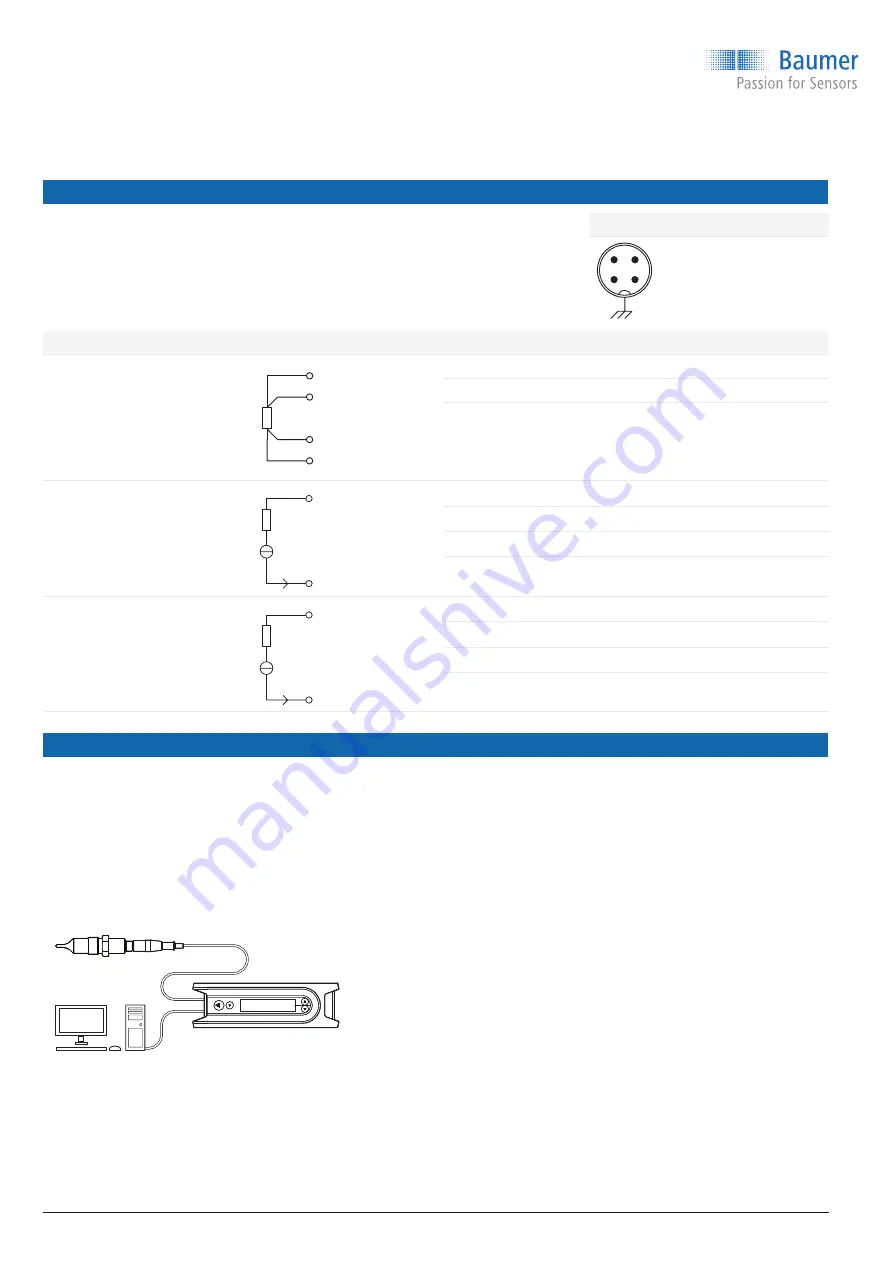 Baumer TER8 Operating Instructions Manual Download Page 14