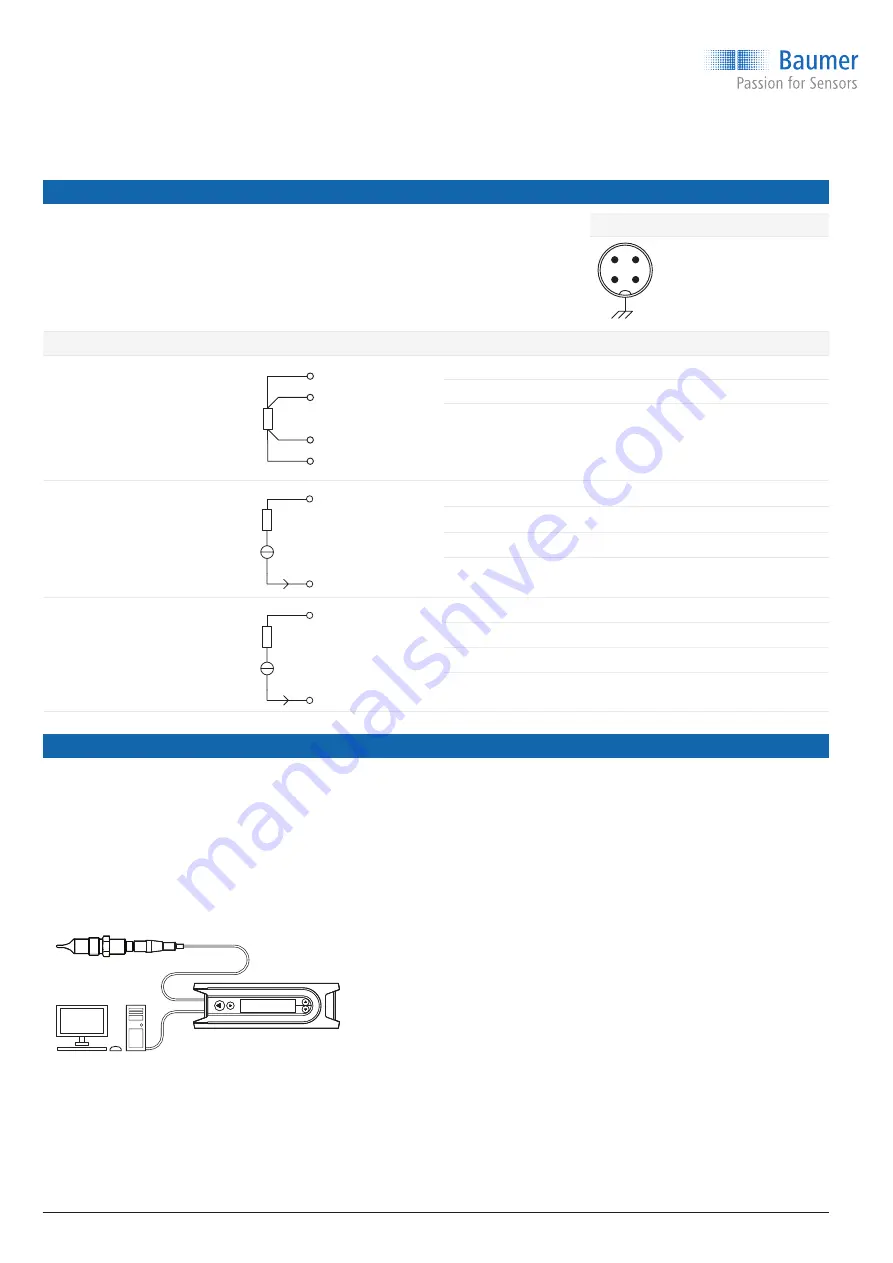 Baumer TER8 Operating Instructions Manual Download Page 22