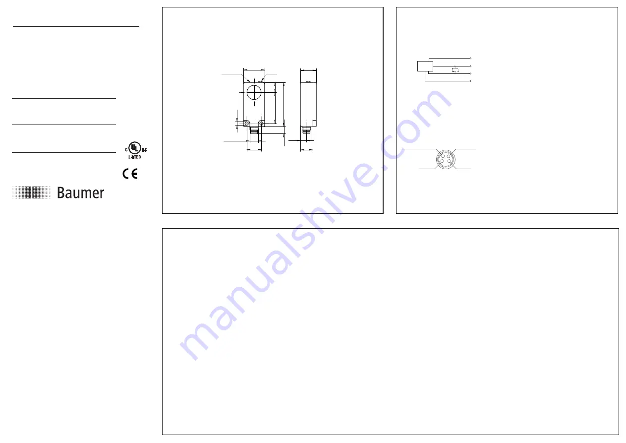 Baumer UNDK 20P6903/S35A Manual Download Page 1