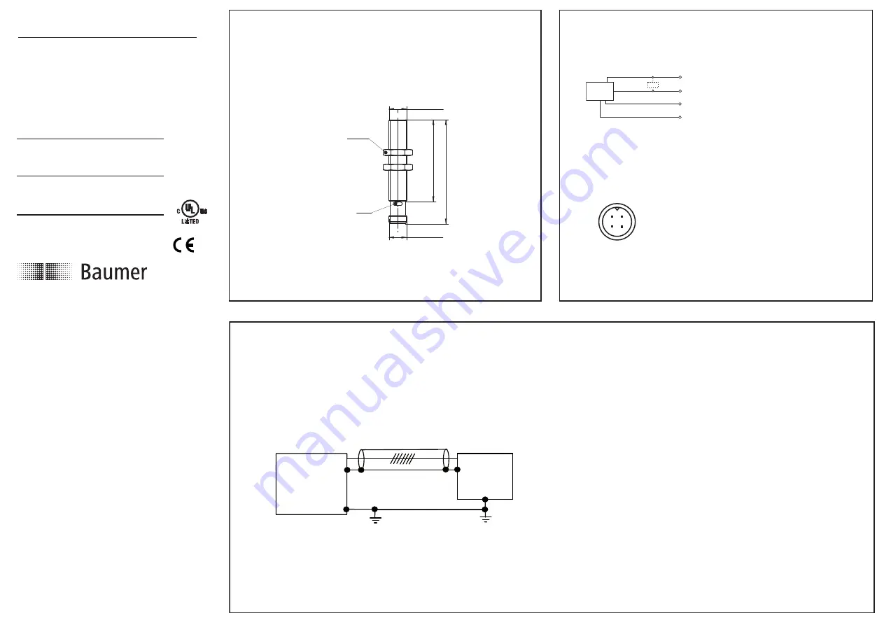 Baumer URAM 12N8910/S14O Manual Download Page 1