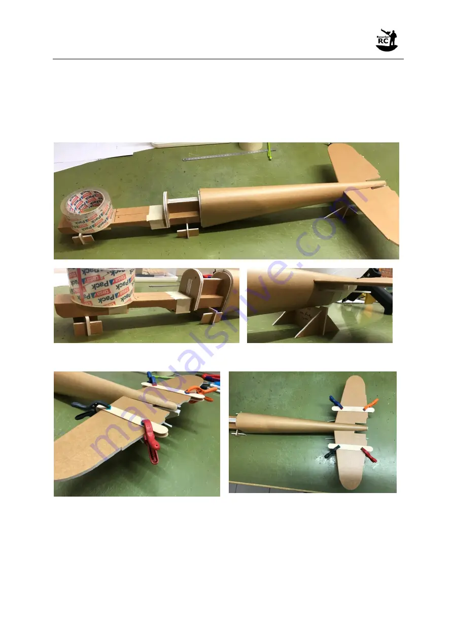 Bavarian RC Messerschmitt Me-410 Build Instructions Download Page 9