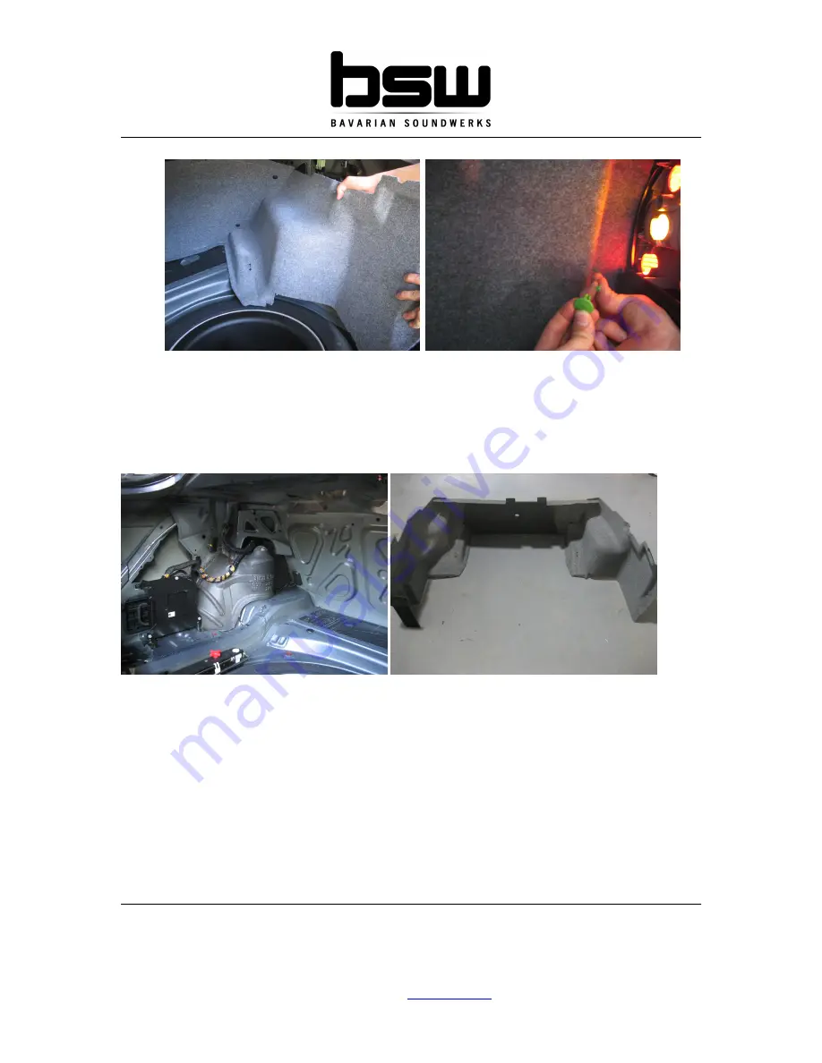 Bavarian Soundwerks BMW E46 Installation Manual Download Page 3