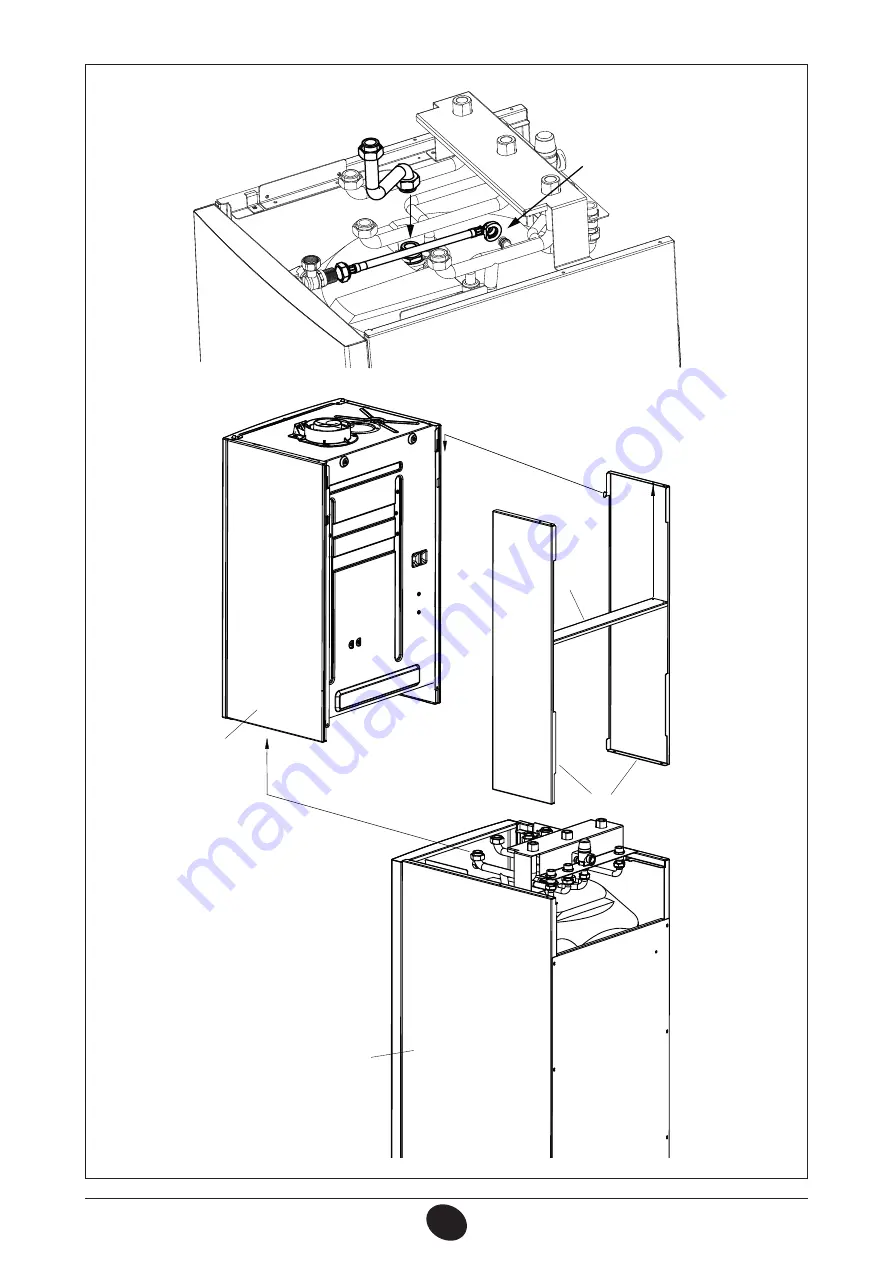 Baxi Combi LUNA DUO-TEC+ 1.28 GA Supplementary Manual For The Installer Download Page 46