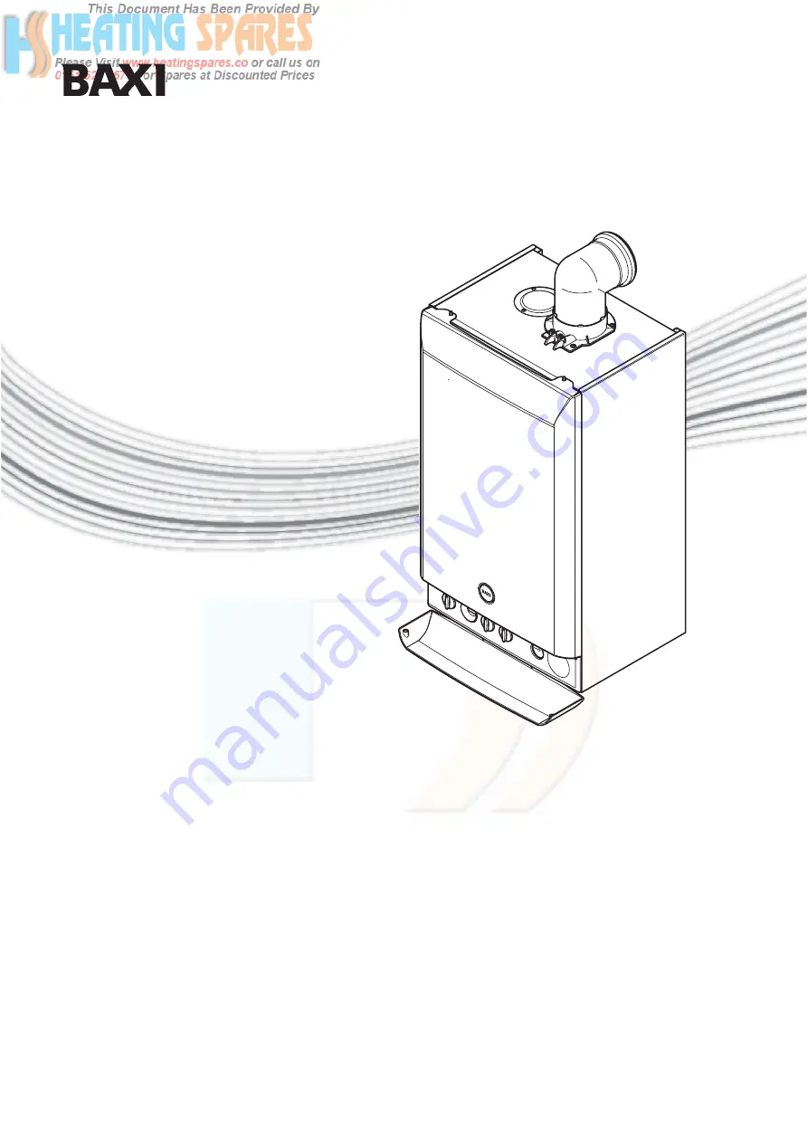 Baxi Duo-tec Combi HE LPG User Operating Instructions Manual Download Page 1