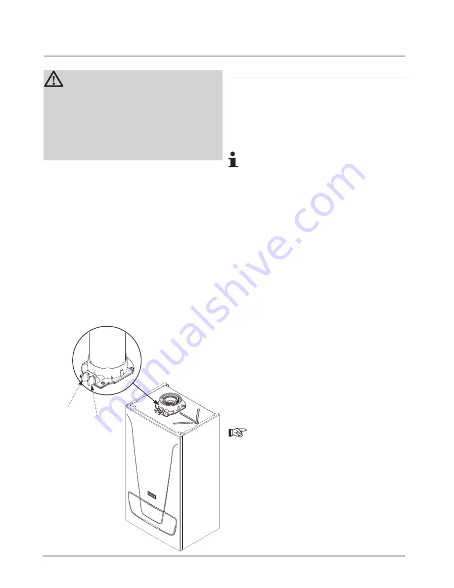 Baxi EcoBlue 12 System ErP Installation And Service Manual Download Page 52