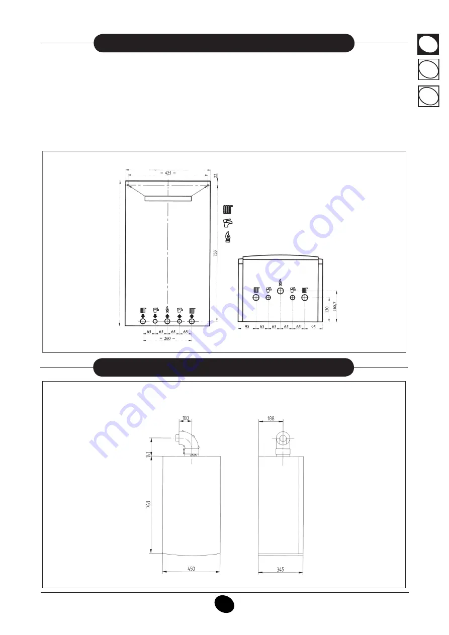 Baxi Luna 3 Avant 240 Fi Instructions For The User And The Installer Download Page 9