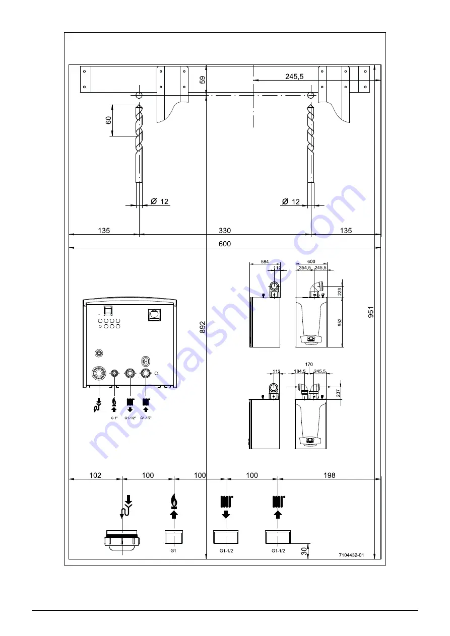 Baxi LUNA DUO-TEC MP 1.110 Instructions Manual For Users And Installers Download Page 86