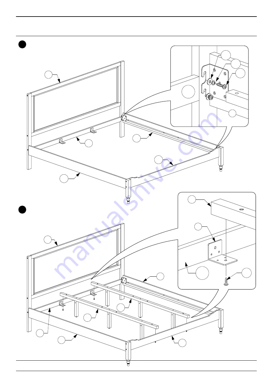 Baxton Studio 0018 Assembly Instructions Manual Download Page 5