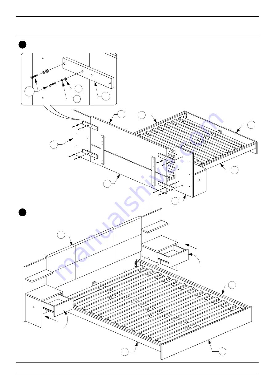 Baxton Studio 0052 Assembly Instructions Manual Download Page 10