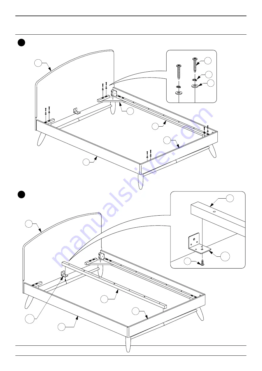 Baxton Studio 2200-1 Assembly Instructions Manual Download Page 5