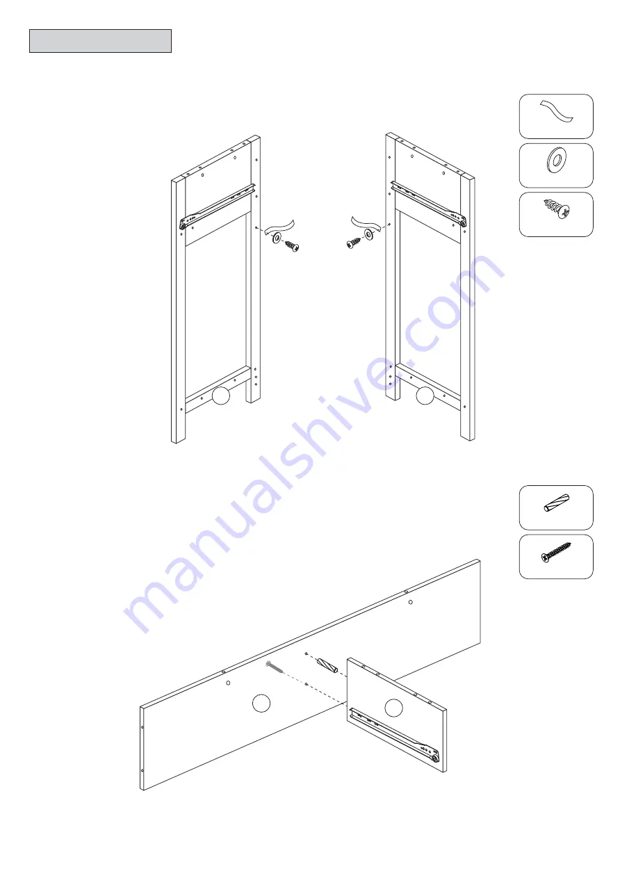 Baxton Studio LC21020907RATTAN2DWCONSOLETABLE Assembly Instruction Manual Download Page 7