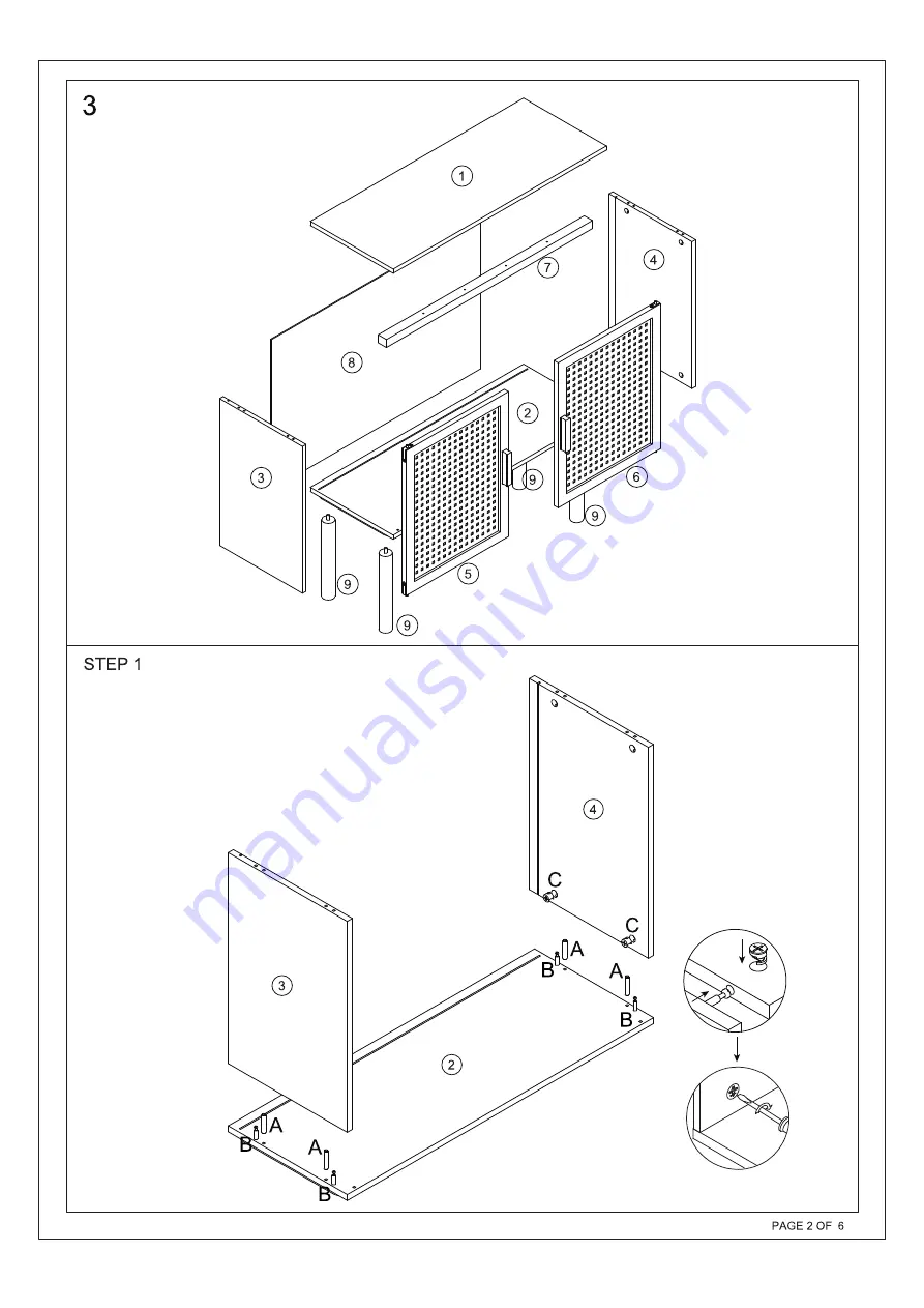 Baxton Studio LYA20-103 Скачать руководство пользователя страница 2