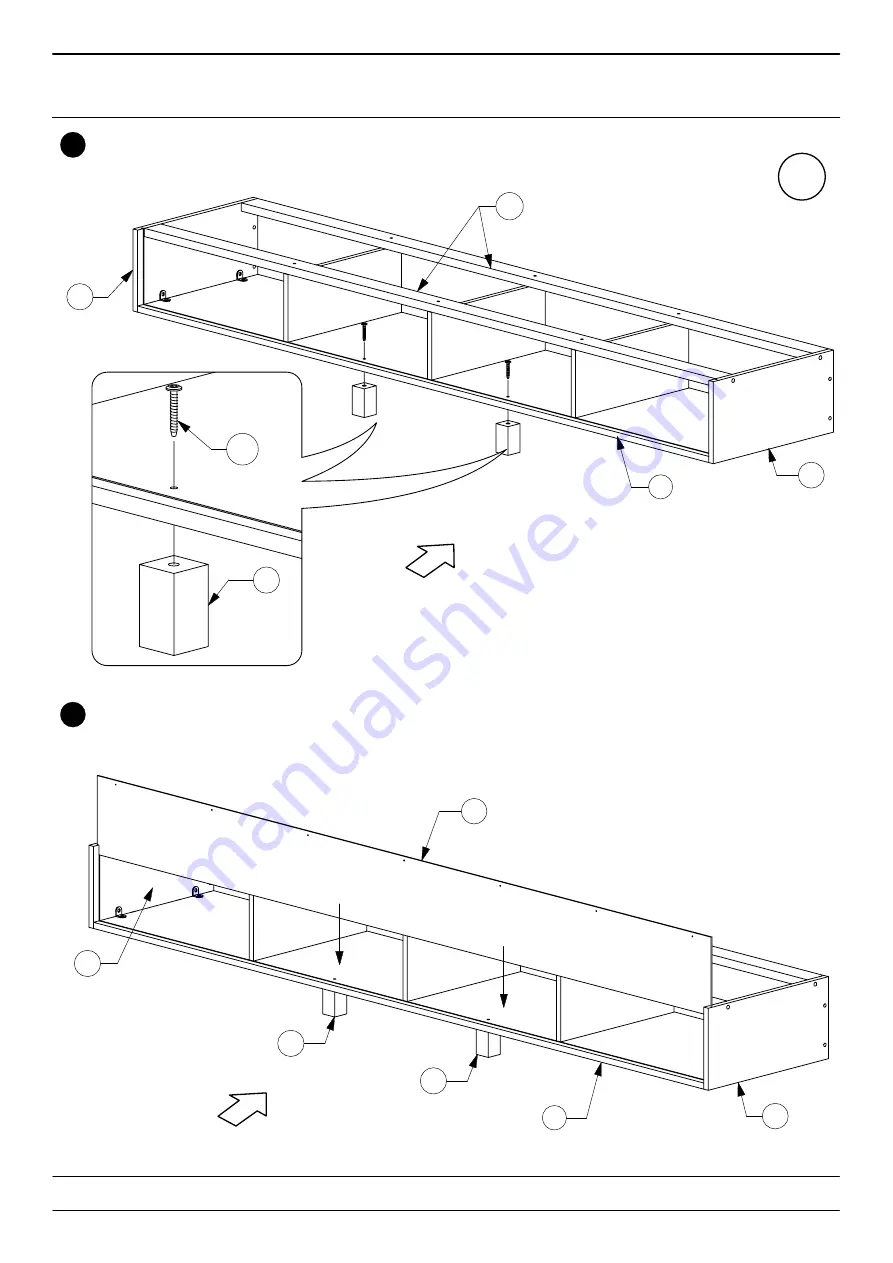 Baxton Studio Queen Bed 0038 Скачать руководство пользователя страница 6