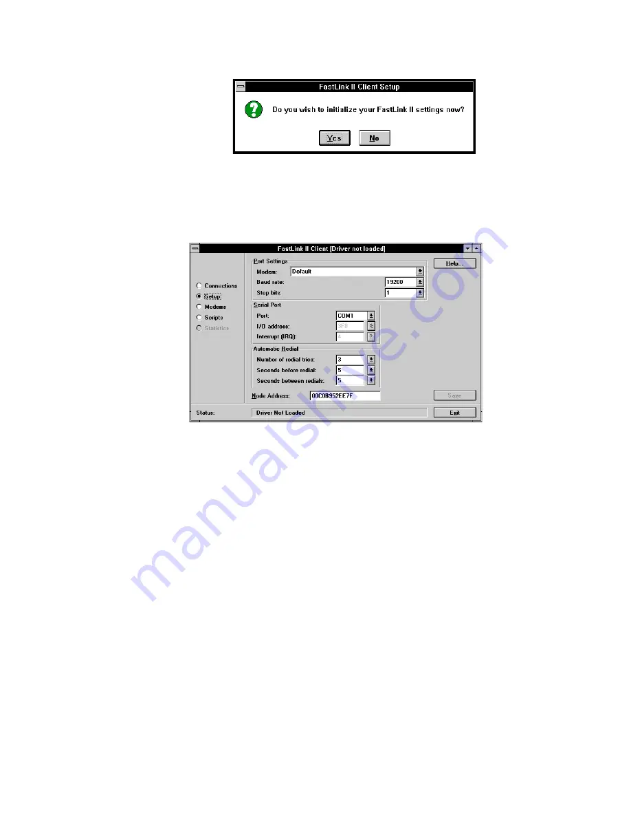 Bay Networks FastLink II Скачать руководство пользователя страница 16