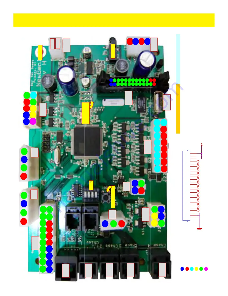 Bay Tek Games Connect 4 Service Manual Download Page 15