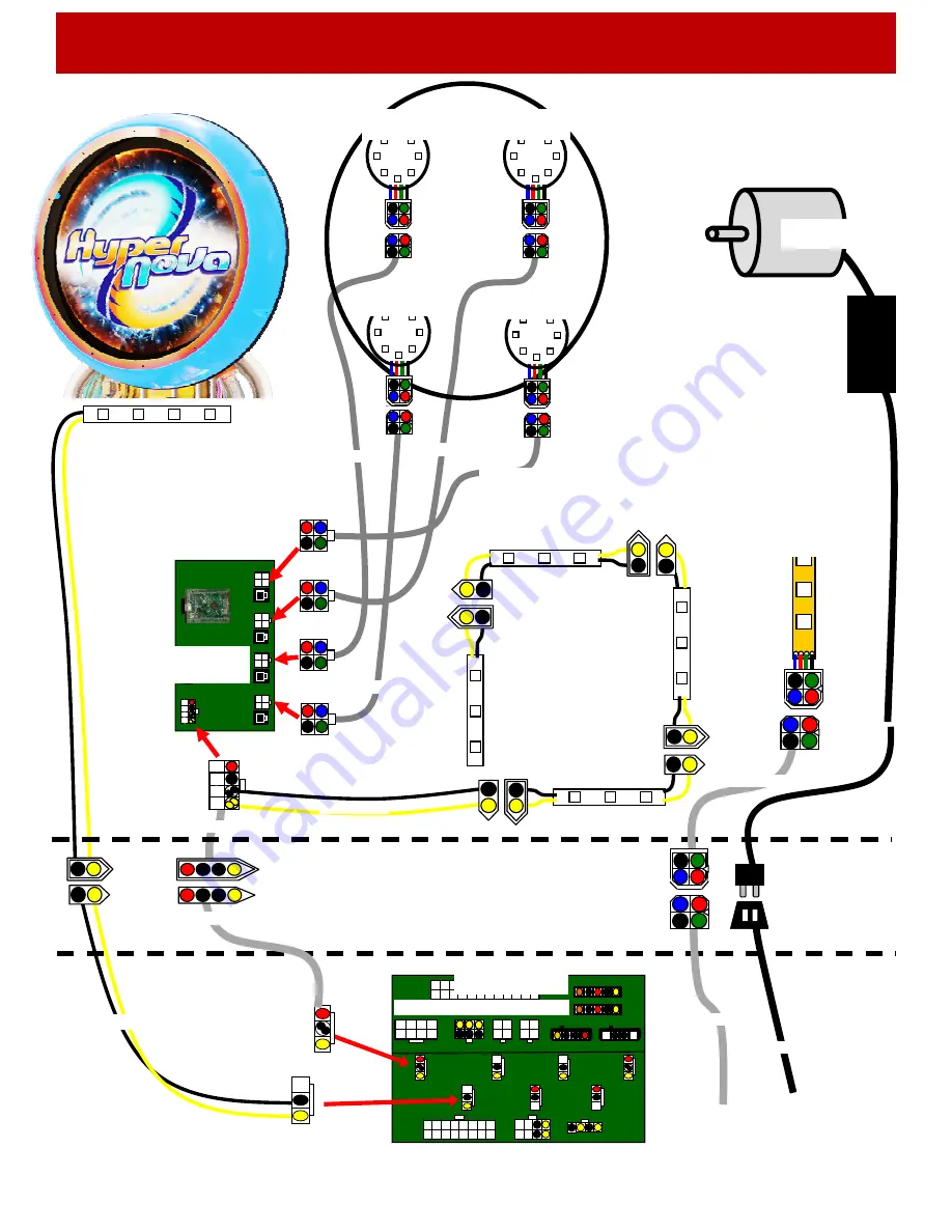 Bay-Tek Hyper Nova Service Manual Download Page 34