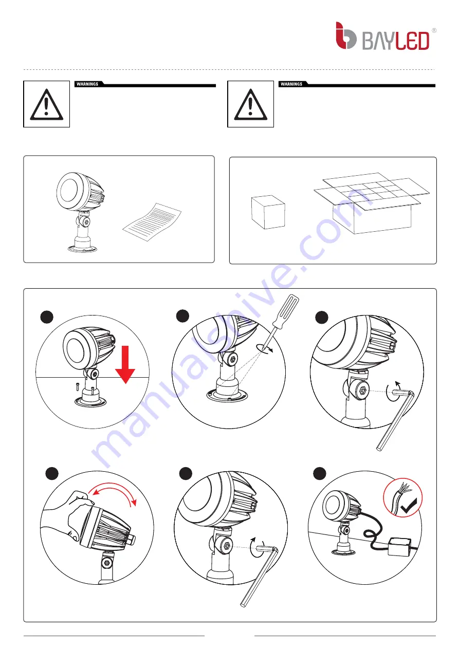 BAYLED MIRA RGB Скачать руководство пользователя страница 1