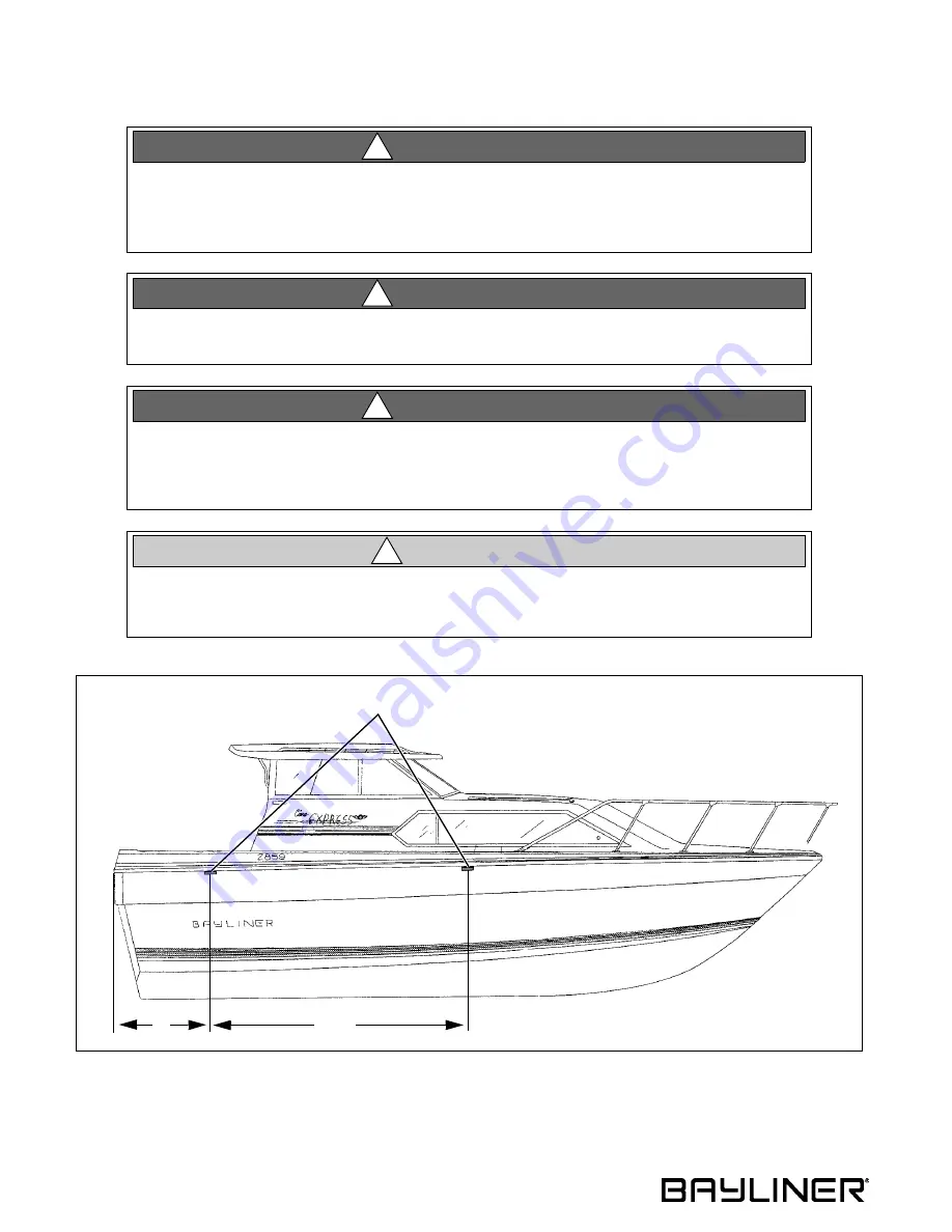 Bayliner 2005 289 Classic Скачать руководство пользователя страница 12