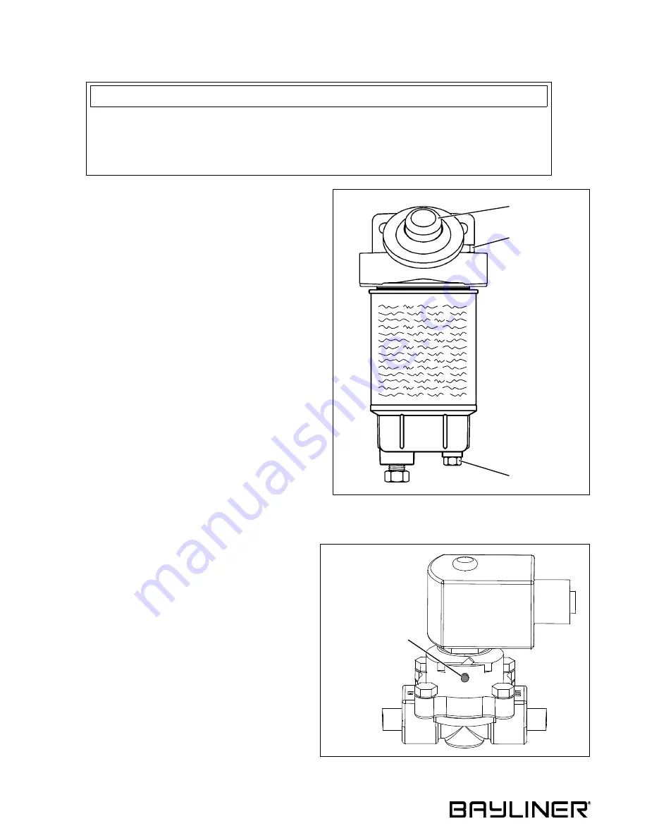 Bayliner 325 Cruiser Owner'S Manual Download Page 36