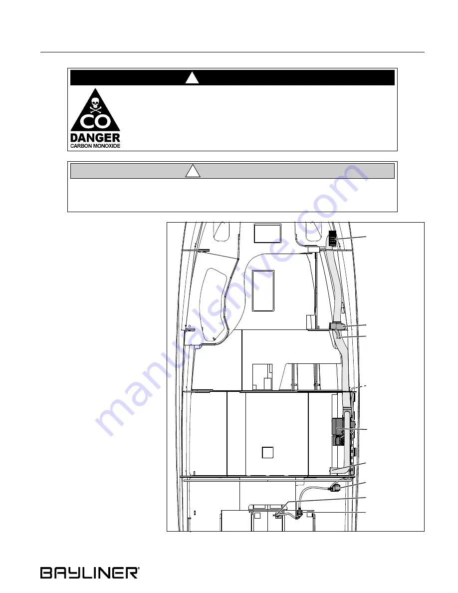 Bayliner 325 Cruiser Owner'S Manual Download Page 71