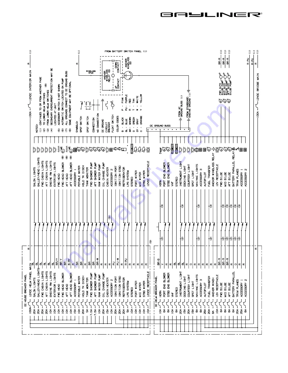 Bayliner 3788 Command Bridge Owner'S Manual Download Page 52