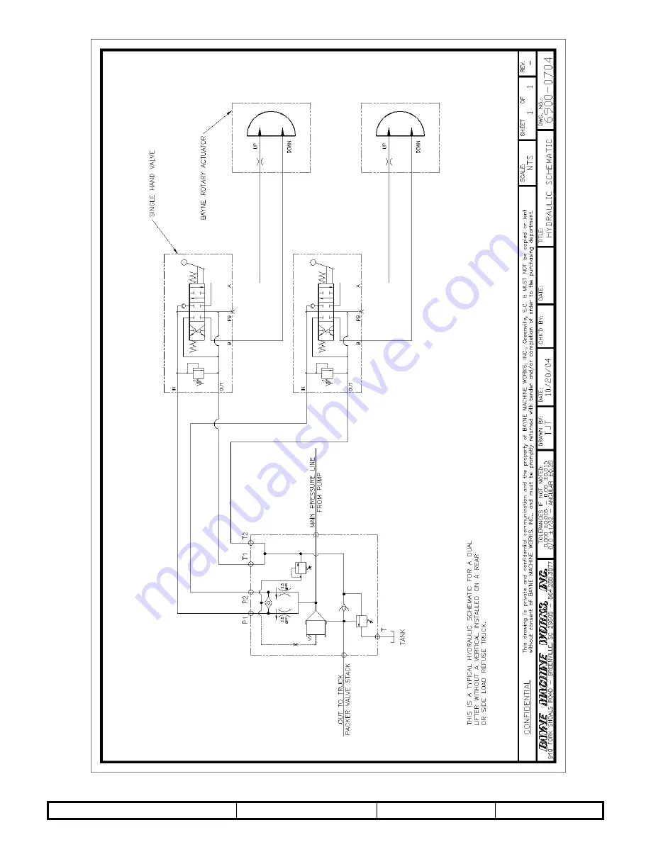 Bayne Thinline DTL 1116 Operation And Parts Manual Download Page 40