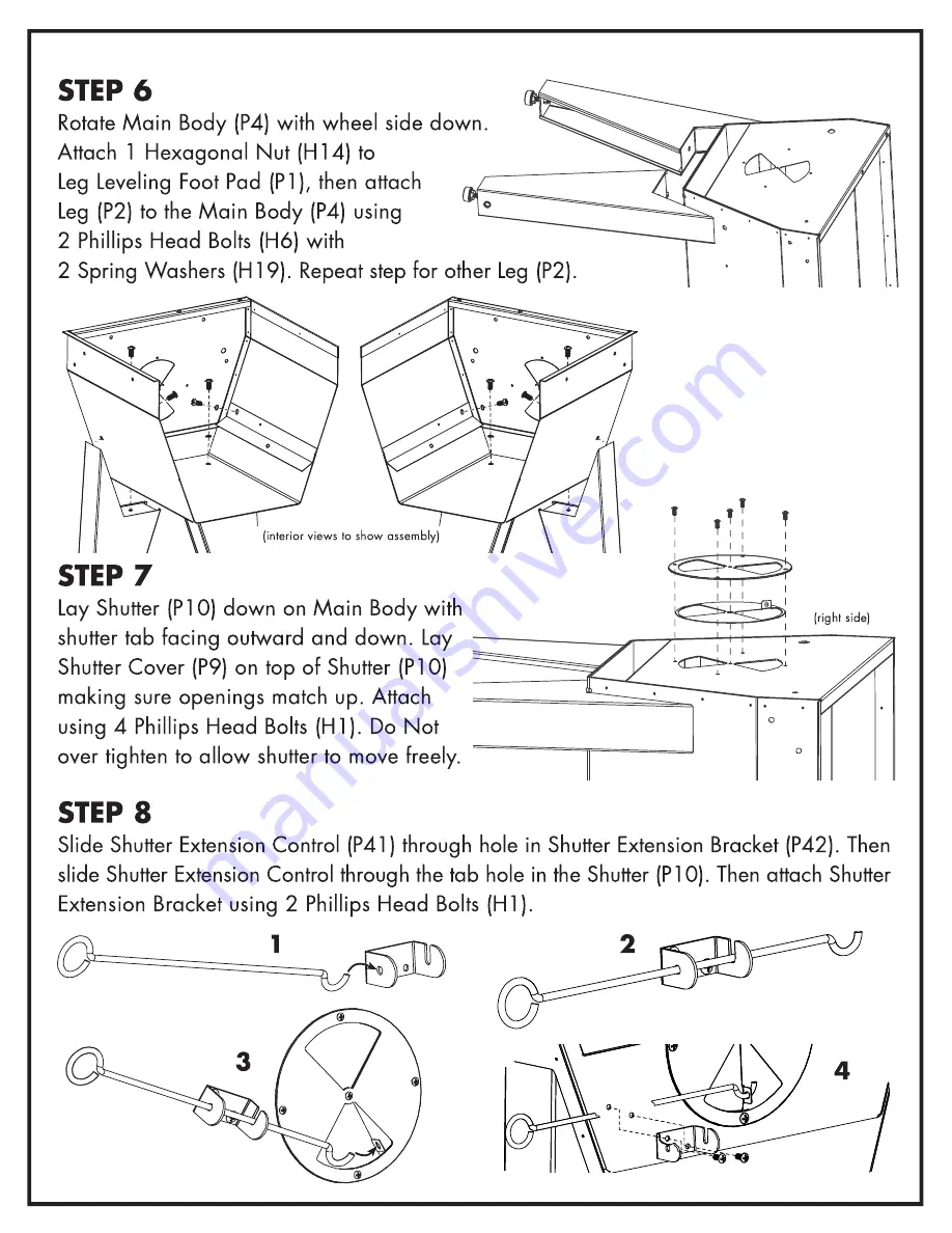 Bayou Classic Cypress series User Manual Download Page 9