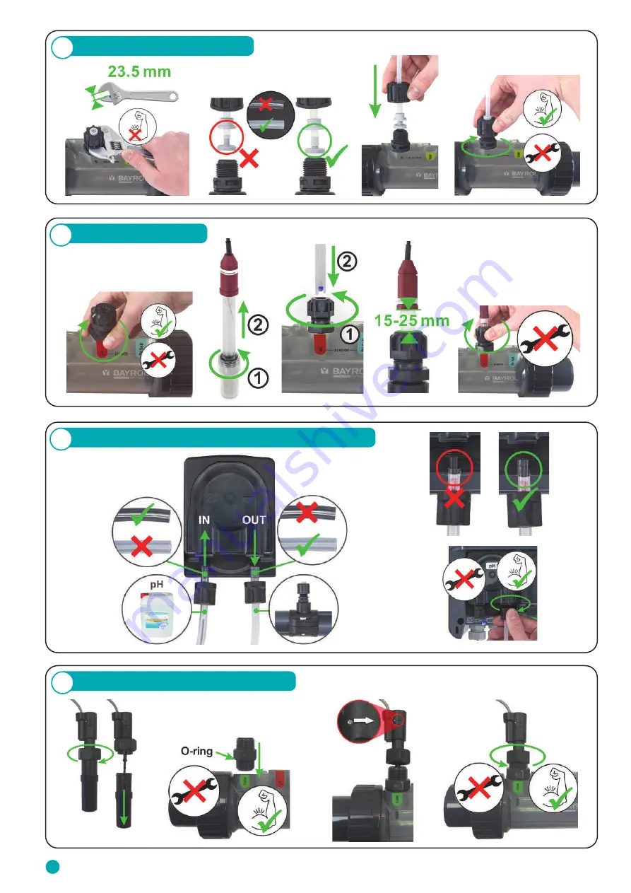 Bayrol Auromatic Salt Instructions For Use Manual Download Page 32