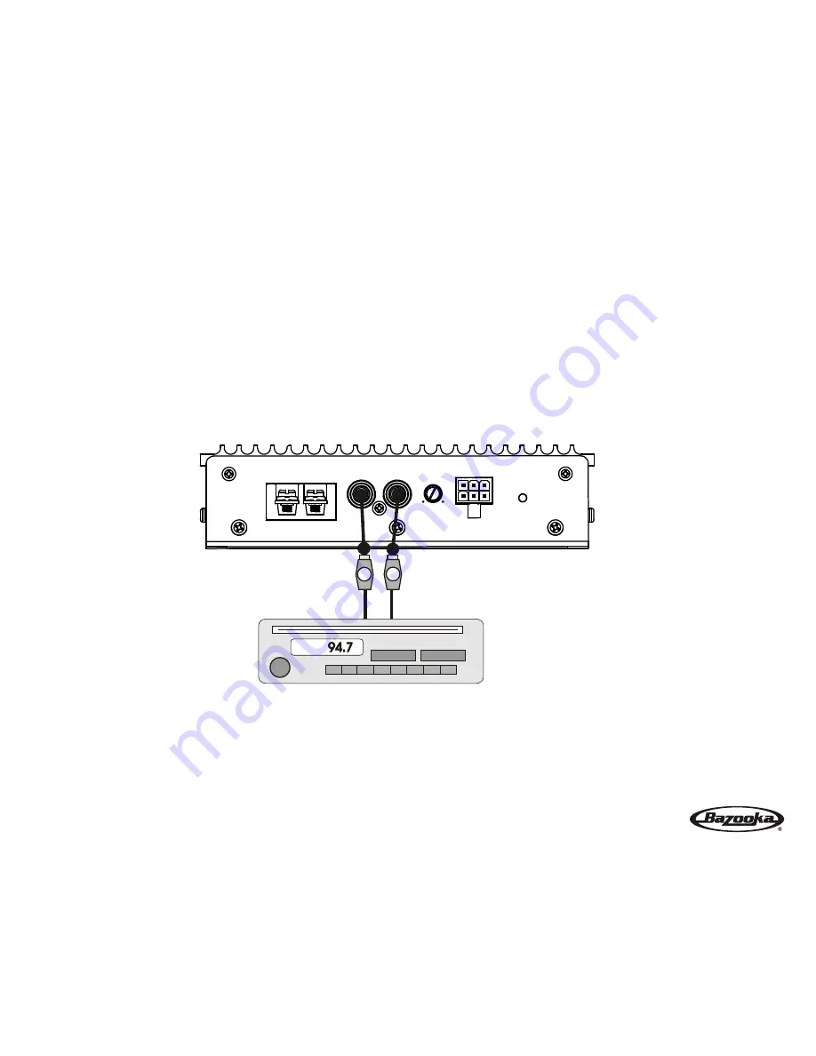 Bazooka CSS-3I Installation Instructions Manual Download Page 27