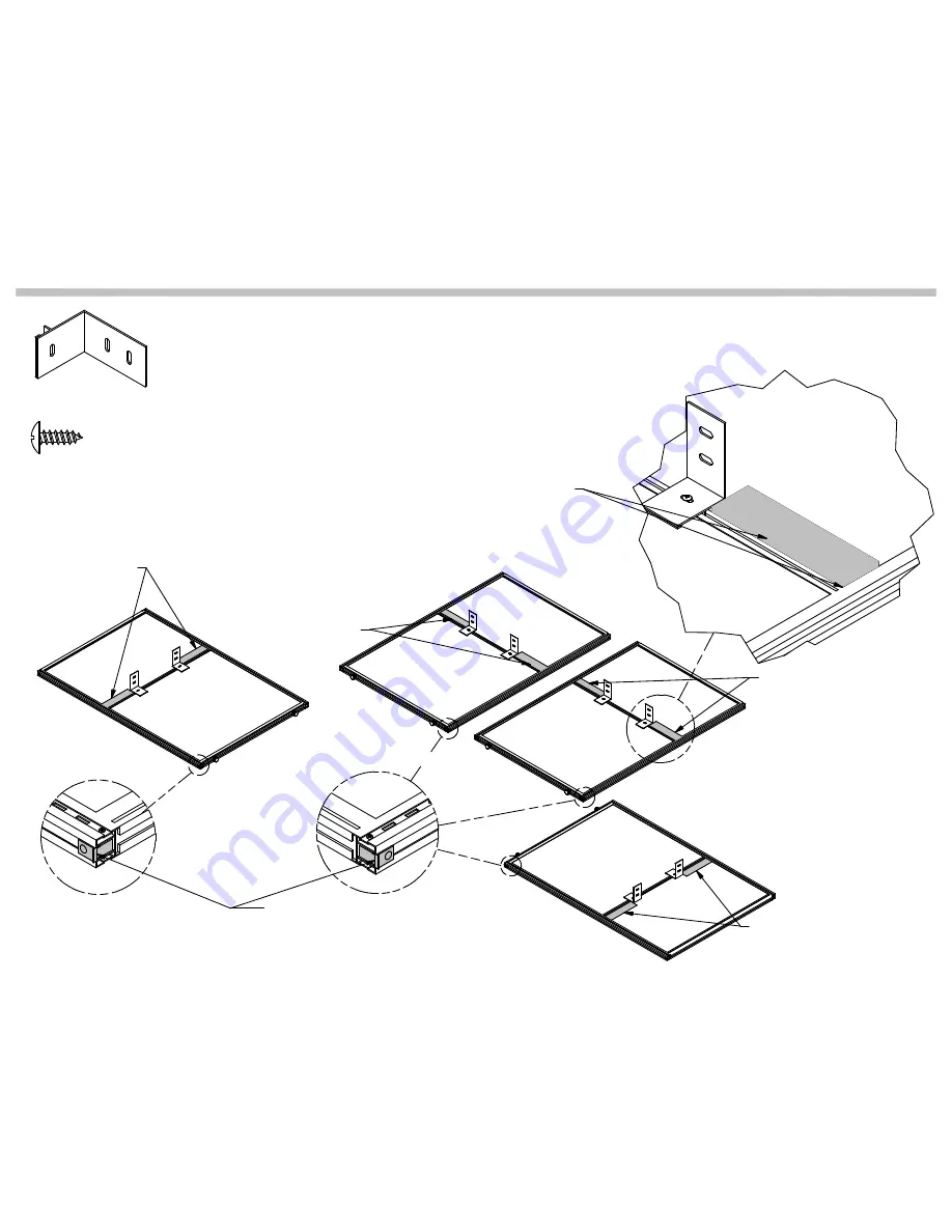 bbf 60w Straight Desk Closed office Скачать руководство пользователя страница 5