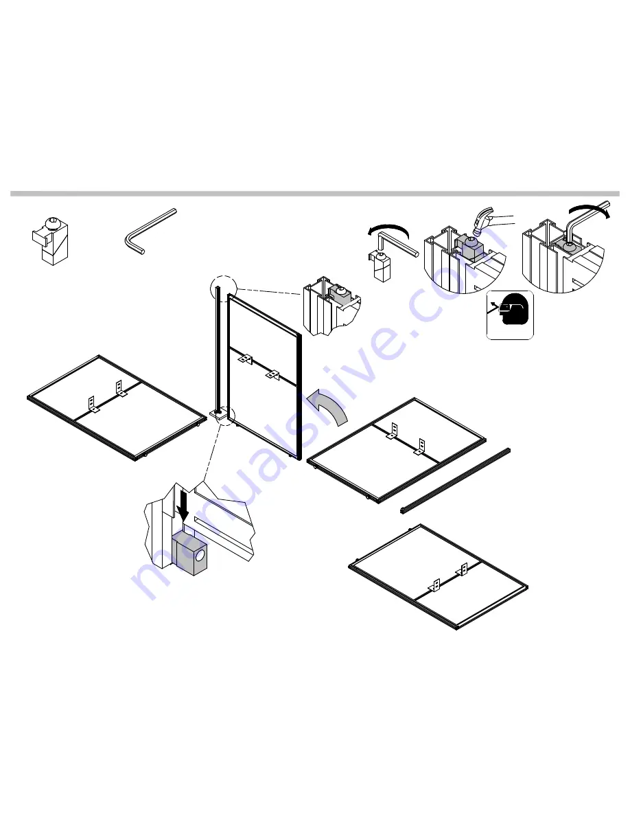 bbf 60w Straight Desk Closed office Скачать руководство пользователя страница 8