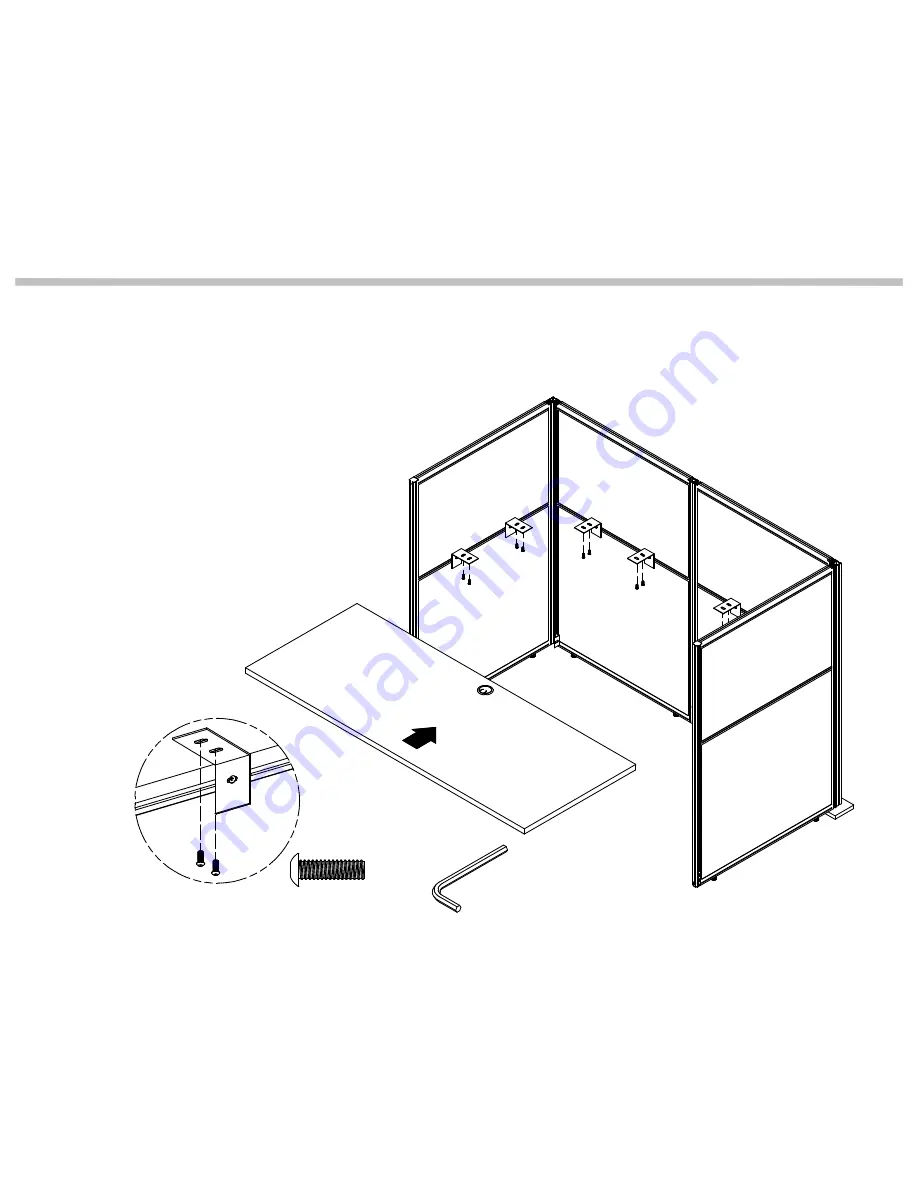 bbf 60w Straight Desk Closed office Скачать руководство пользователя страница 13