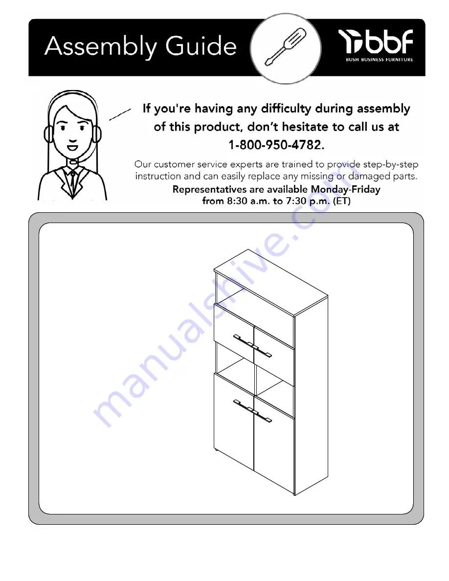 bbf A191581 Assembly Manual Download Page 1