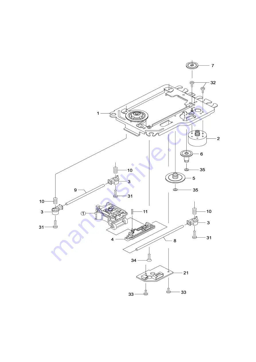 BBK DV721S Service Manual Download Page 6