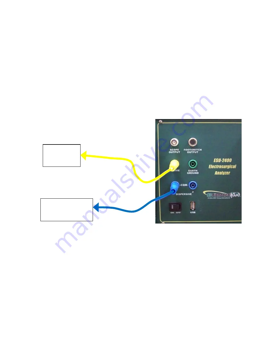 BC Biomedical ESU-2400 Скачать руководство пользователя страница 21