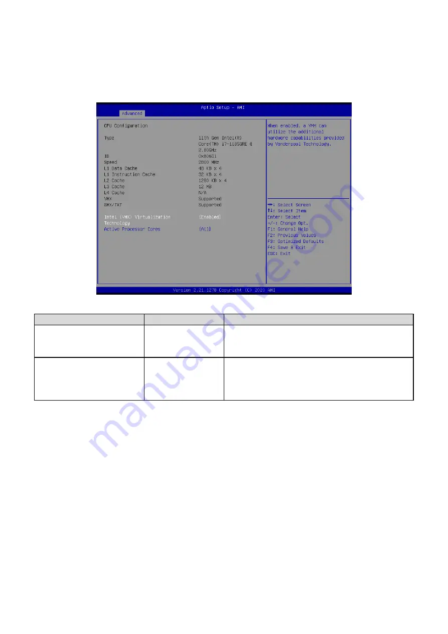 BCM EMS-TGL Quick Reference Manual Download Page 58