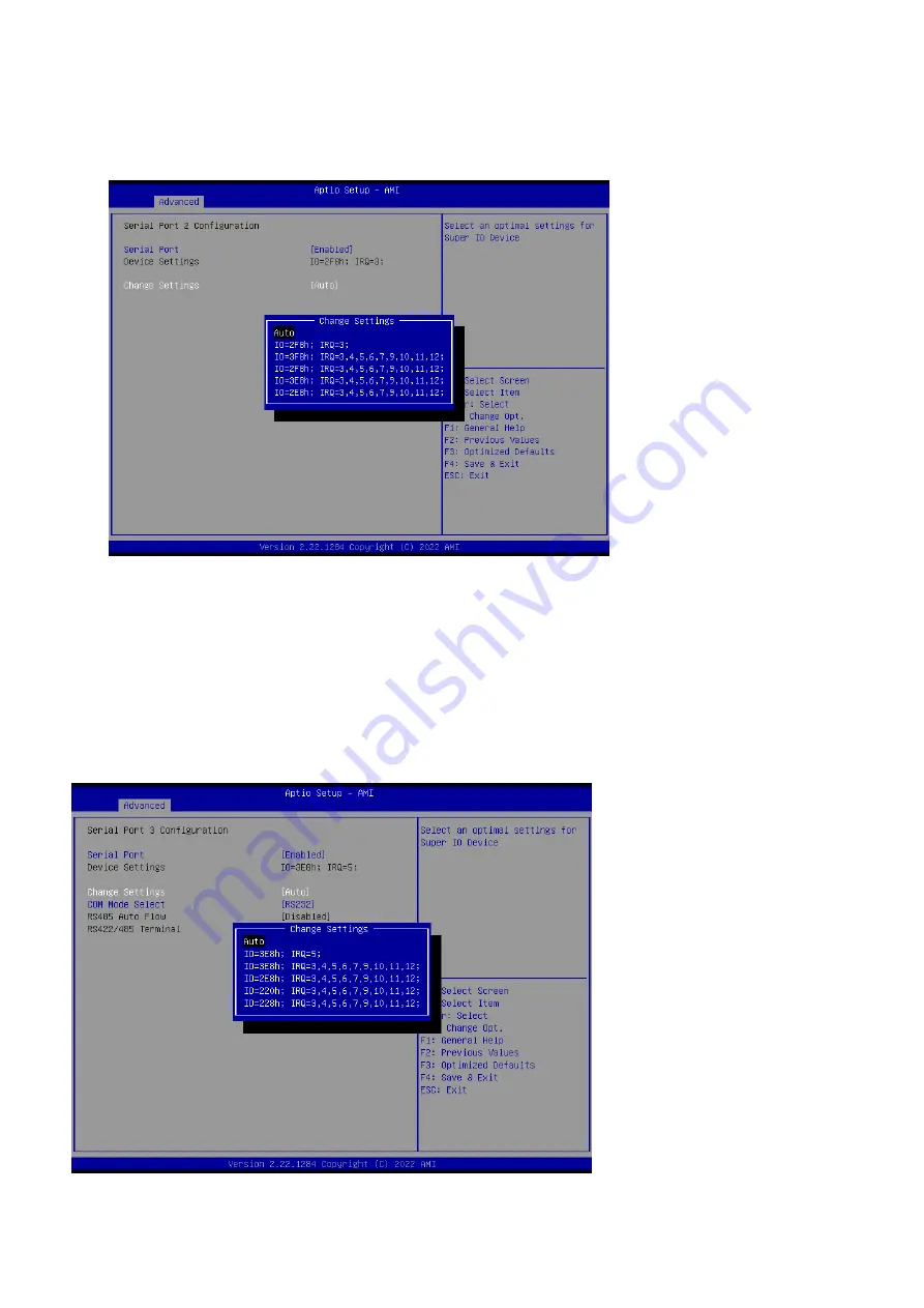 BCM RX610H User Manual Download Page 58