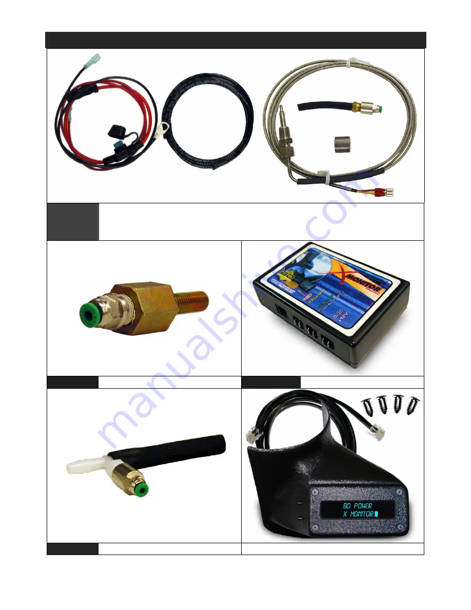 BD Diesel Performance X-Monitor 1085000 Installation Manual Download Page 3