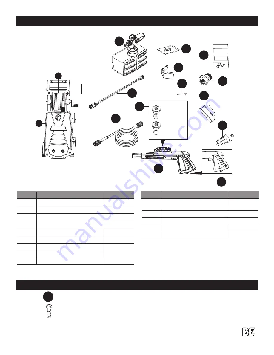 BE Power Equipment P2115EN Operator'S Manual Download Page 35