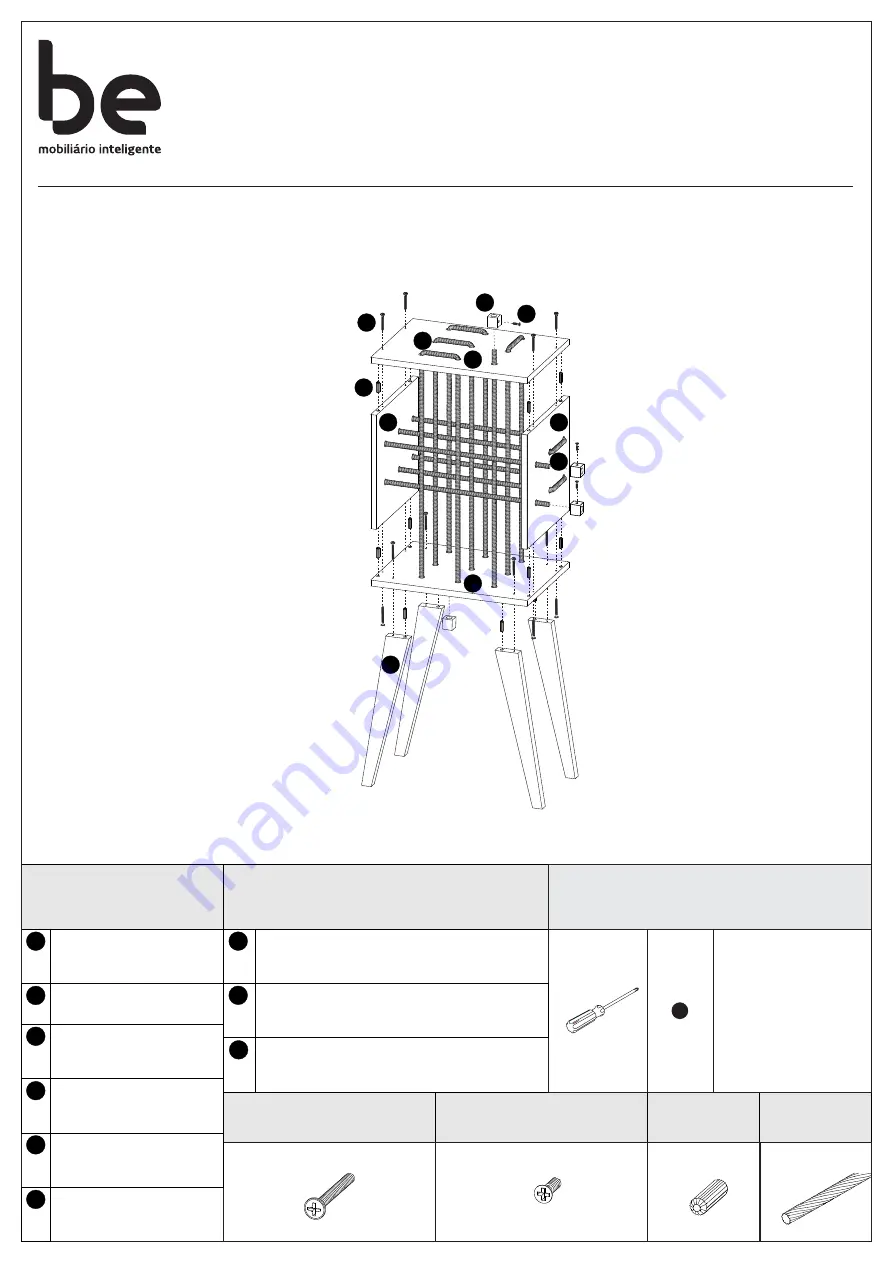 BE 1001 CORDEL Technical Manual Download Page 1