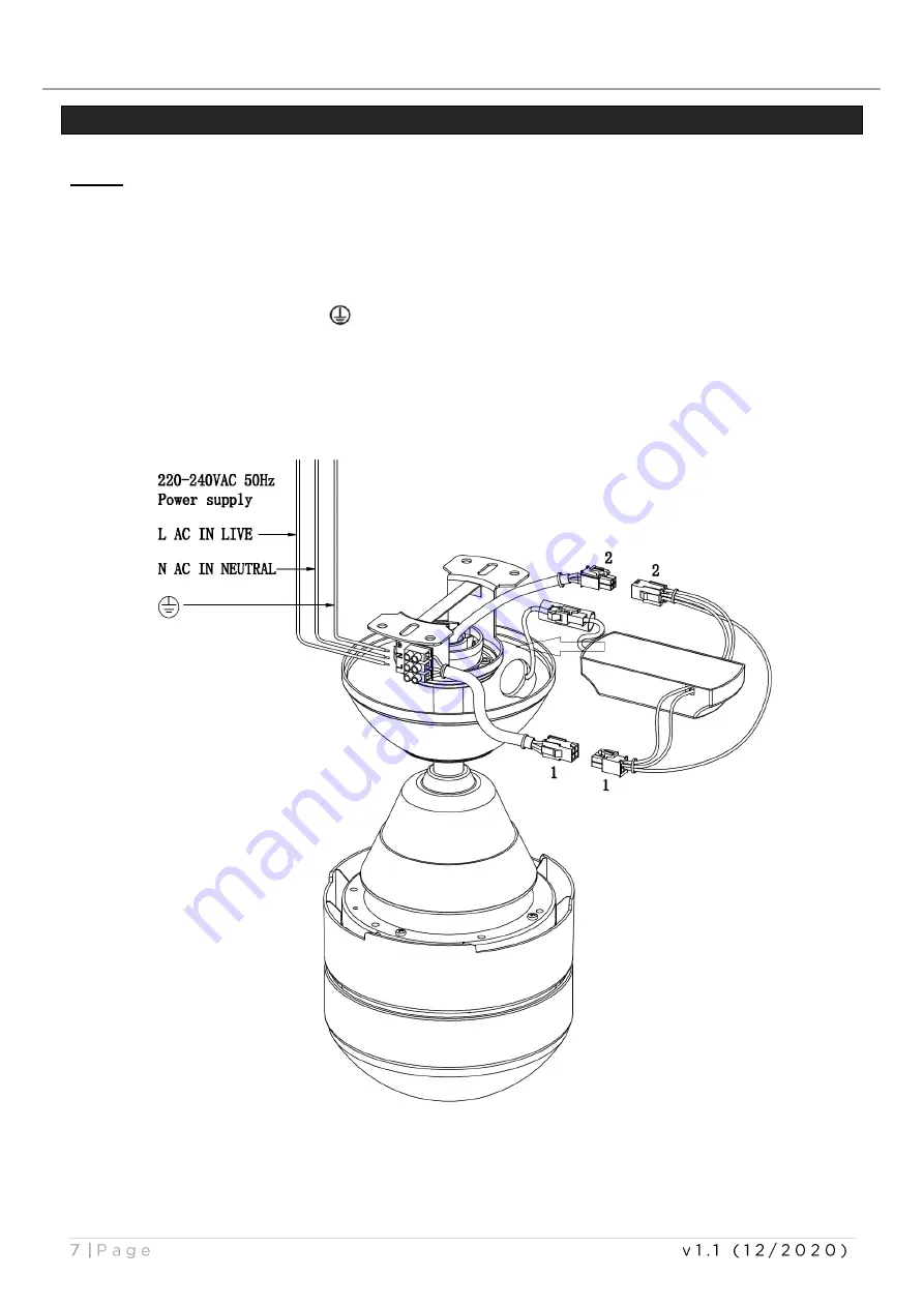 Beacon Lighting 531016 Скачать руководство пользователя страница 7