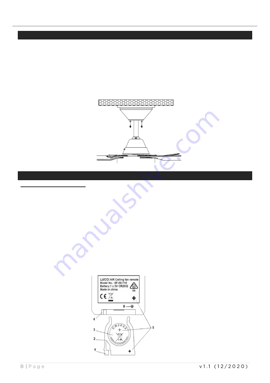 Beacon Lighting 531016 Скачать руководство пользователя страница 8