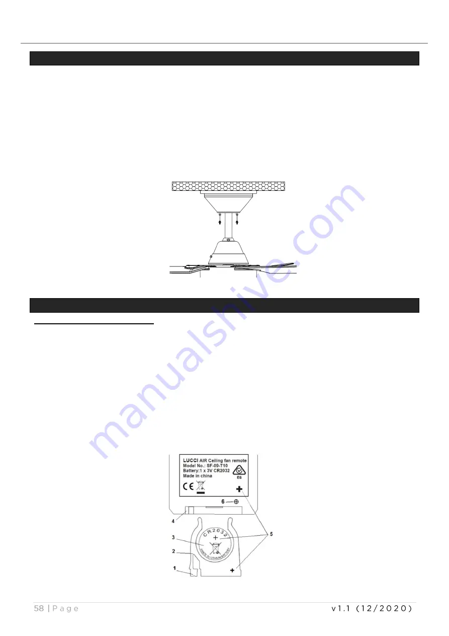 Beacon Lighting 531016 Installation And Operation Manual Download Page 58