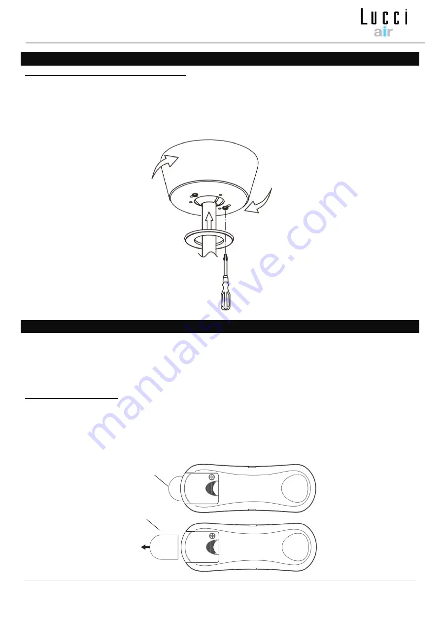 Beacon Lighting Lucci air AIRFUSION PEREGRINE Installation Instructions Manual Download Page 8