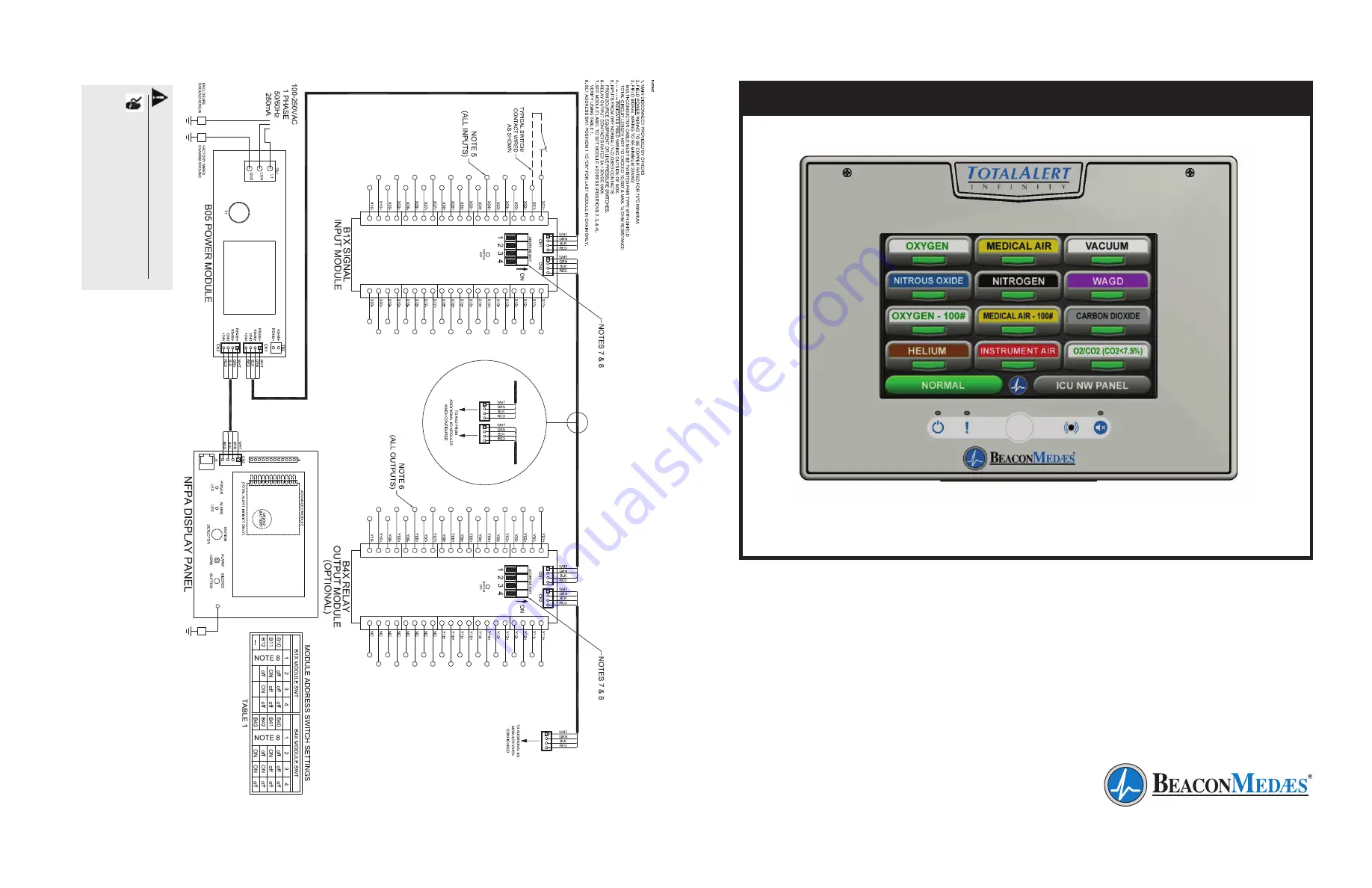 BeaconMedaes TotalAlert Infinity Quick Setup Manual Download Page 2