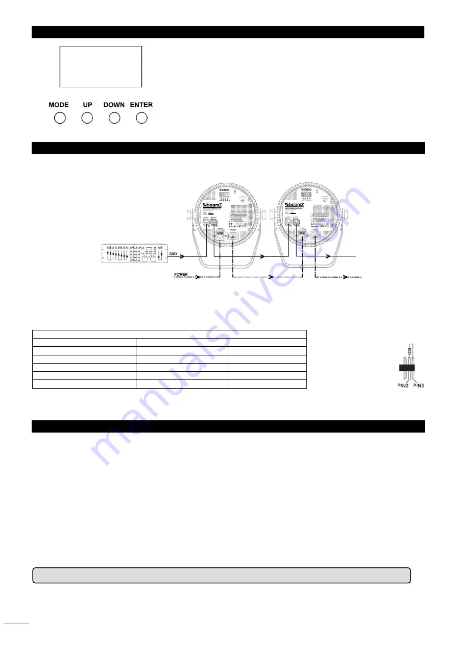 Beamz professional 150.624 Instruction Manual Download Page 14