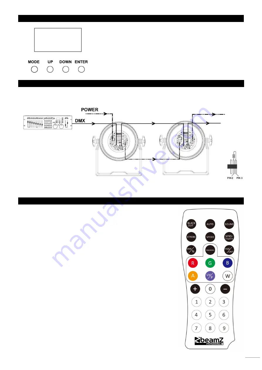 Beamz professional 151.324 Instruction Manual Download Page 9